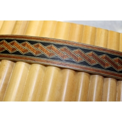 Inlay panpipes